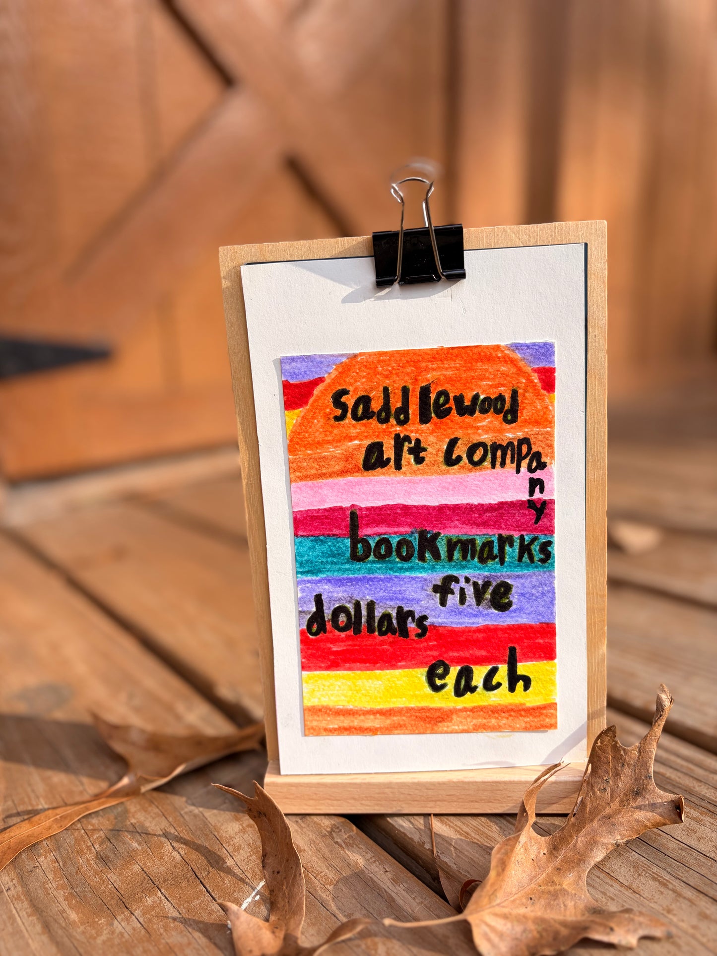 Amy's Hand-Painted Bookmarks
